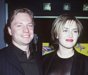 Jim Threapleton with his former spouse Kate Winslet.